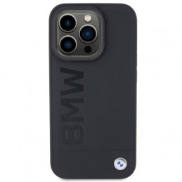BMW odinis „Hot Stamp“ dėklas, skirtas „iPhone 15 Pro Max“ – juodas