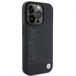 BMW odinis „Hot Stamp“ dėklas, skirtas „iPhone 15 Pro Max“ – juodas
