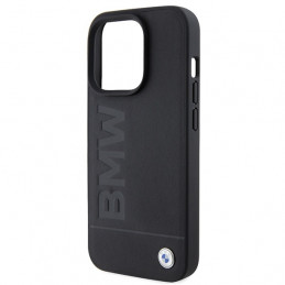 BMW odinis „Hot Stamp“ dėklas, skirtas „iPhone 15 Pro Max“ – juodas