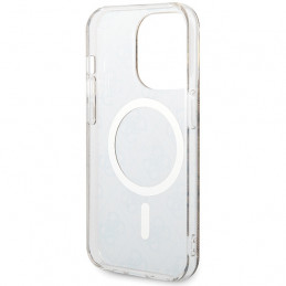 „Guess IML 4G MagSafe“ dėklas, skirtas „iPhone 15 Pro“ – rudas