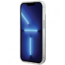 „Guess IML 4G MagSafe“ dėklas, skirtas „iPhone 15“ – rudas