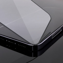„Wozinsky“ grūdinto stiklo „Full Glue“, skirtas „Motorola Moto G54“ viso ekrano su rėmeliu, juodas