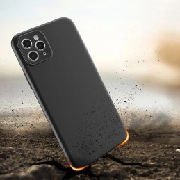 Minkštas dėklas, skirtas „Samsung Galaxy A55“ – juodas