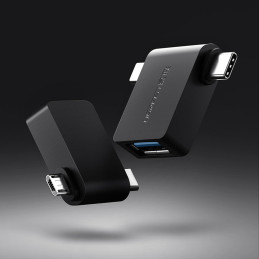 Ugreen USB OTG adapteris USB 3.2 Gen 1 (5Gbps) – USB Type C / micro USB black (30453)