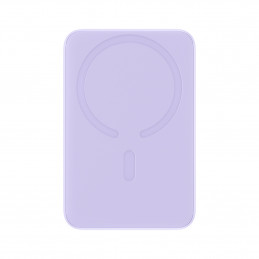 „Baseus Magnetic Mini Inductive Powerbank“ 10000mAh 20W – violetinė + USB-C – USB-C laidas