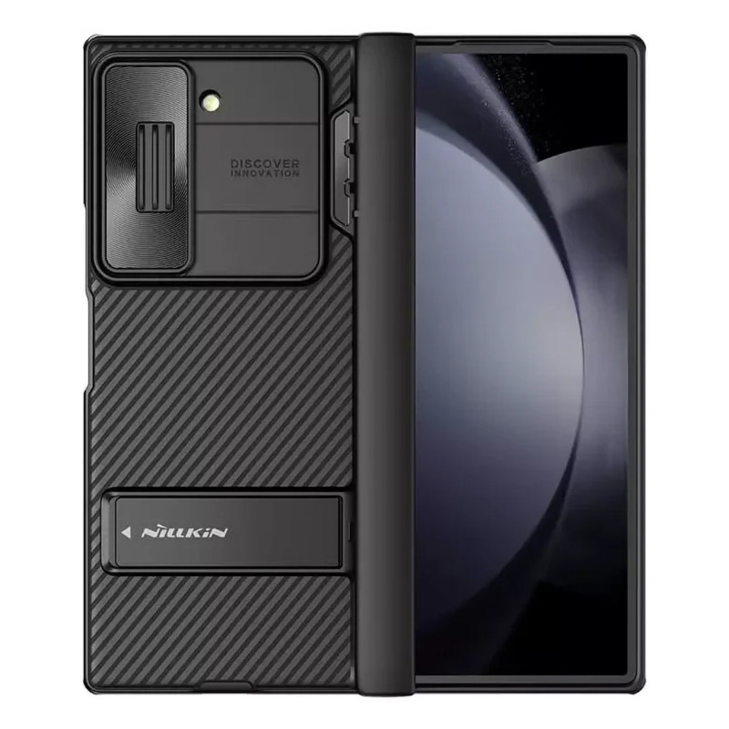 „Nillkin CamShield“ sulankstomas dėklas, skirtas „Samsung Galaxy Z Fold 6 5G“ – juodas