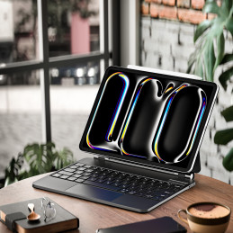 „Dux Ducis“ klaviatūros dėklas (MK serija) su „Bluetooth“ klaviatūra, skirtas „iPad Pro 11“ (2024 m.) – juodas