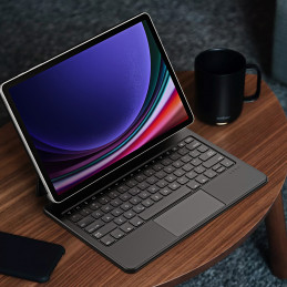 „Dux Ducis“ klaviatūros dėklas (MK serijos) su „Bluetooth“ klaviatūra, skirtas „Samsung Galaxy Tab S9+ / S8+ / S7+“ – ju...