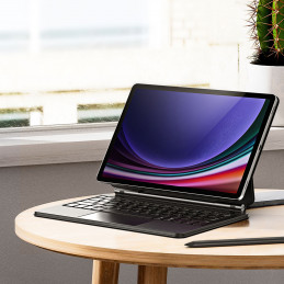 „Dux Ducis“ klaviatūros dėklas (MK serijos) su „Bluetooth“ klaviatūra, skirtas „Samsung Galaxy Tab S9 / S8 / S7“ – juoda...