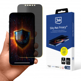 3mk šilkinė matinė ekrano apsauga, skirta „iPhone 12 Pro Max“
