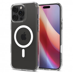 „Spigen Ultra Hybrid“ dėklas, skirtas „iPhone 16 Pro“ – baltas