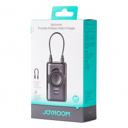 „Joyroom JR-W13“ 5000 mAh belaidis nešiojamasis įkroviklis, skirtas „Apple Watch“ laikrodžiui + USB-C ir „Lightning“ – j...