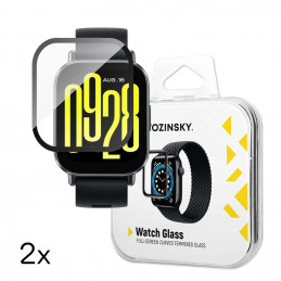 „Wozinsky Full Glue“ grūdintas stiklas, skirtas „Xiaomi Redmi Watch 5 Active“ (2 vnt.)