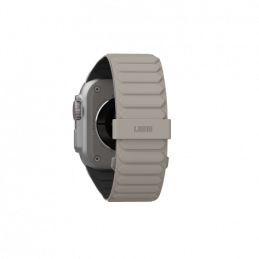 UAG Pathfinder silikoninis dvipusis magnetinis dirželis Apple Watch 42 / 44 / 45 / 46 / 49 mm - juodai pilkas