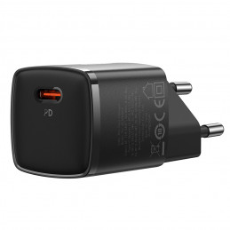 „Baseus Cube Pro“ 30 W USB-C sieninis įkroviklis – juodas