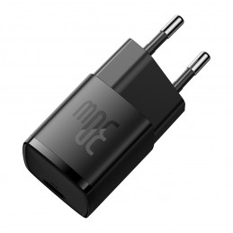 „Baseus Cube Pro“ 30 W USB-C sieninis įkroviklis – juodas