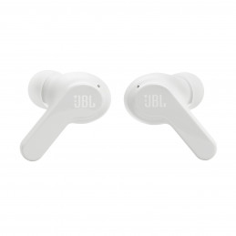 JBL Wave Beam belaidės į ausis įdedamos „Bluetooth 5.2“ ausinės, IP54, IPX2, baltos