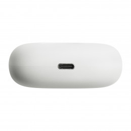 JBL Wave Beam belaidės į ausis įdedamos „Bluetooth 5.2“ ausinės, IP54, IPX2, baltos