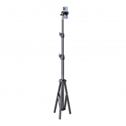 Wozinsky WRLD-00Y1S trikojis, patvarus anglinio plieno trikojis, 1,7 m, matinis - juodas
