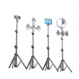 Wozinsky WRLD-00Y1S trikojis, patvarus anglinio plieno trikojis, 1,7 m, matinis - juodas