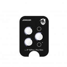 „Joyroom JR-MFY0260“ apsauginis stiklas, skirtas „iPhone 16 Pro/ 16 Pro Max“ lęšiams – juodas