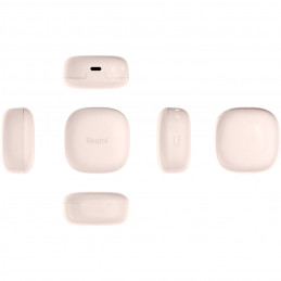 „Xiaomi Redmi Buds 6 Play“ belaidės ausinės – rožinės