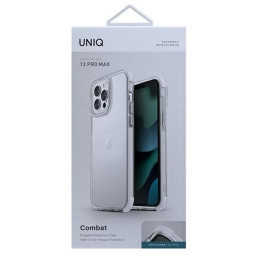 Uniq Combat dėklas, skirtas iPhone 13 Pro Max - baltas