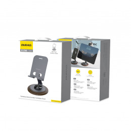 Dudao F17M 360° metalinis telefono stovas - pilkas