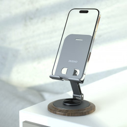 Dudao F17M 360° metalinis telefono stovas - pilkas
