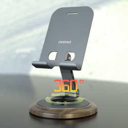 Dudao F17M 360° metalinis telefono stovas - pilkas