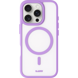 „Laut Huex Protect MagSafe“ dėklas, skirtas „iPhone 16 Pro“ – violetinis