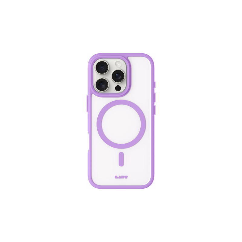 „Laut Huex Protect MagSafe“ dėklas, skirtas „iPhone 16 Pro“ – violetinis