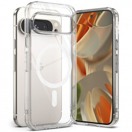 „Ringke Fusion MagSafe“ dėklas, skirtas „Google Pixel 9 / 9 Pro“ – skaidrus