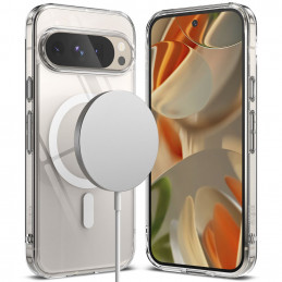 „Ringke Fusion MagSafe“ dėklas, skirtas „Google Pixel 9 / 9 Pro“ – skaidrus