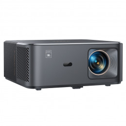 „Yaber K2s Pro LCD FullHD 1080p“ multimedijos projektorius su JBL garsiakalbiais ir žemųjų dažnių garsiakalbiu – juodas