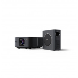 „Yaber K3 Pro LCD FullHD 1080p“ multimedijos projektorius su JBL garsiakalbiais ir žemųjų dažnių garsiakalbiu – juodas