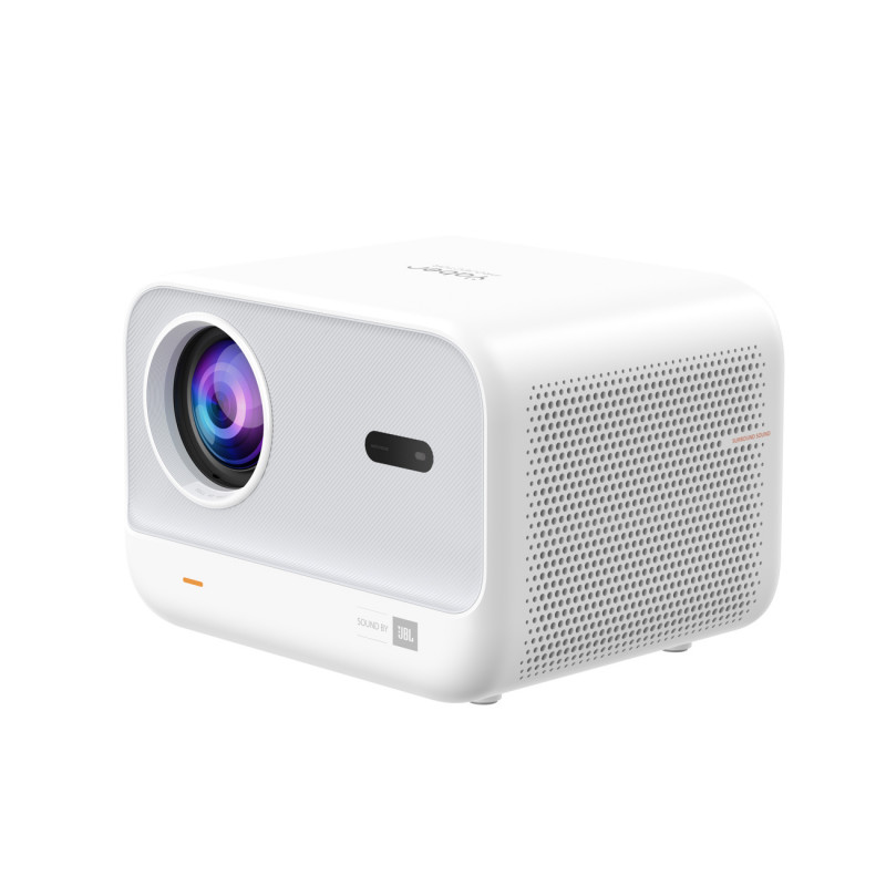 „Yaber L2s“ LCD „FullHD 1080p“ multimedijos projektorius su „JBL“ garsiakalbiais – baltas