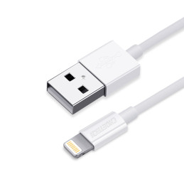 Choetech IP0027 USB-A - Lightning MFi laidas 1,8m - baltas