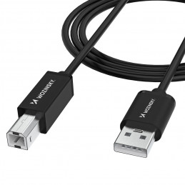 Wozinsky WKDDY4S USB-B - USB-A 480Mb/ s kabelis 1 m - juodas