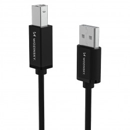 Wozinsky WKDDY4S USB-B - USB-A 480Mb/ s kabelis 1 m - juodas