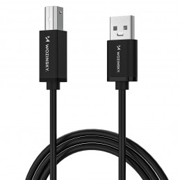 Wozinsky WKDDY4S USB-B - USB-A 480Mb/ s kabelis 1 m - juodas