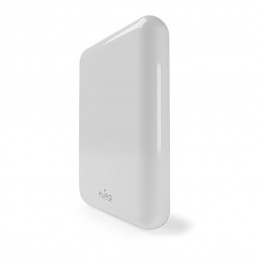„Puro Power Mag“ išorinė baterija, 5000 mAh, 20 W, su maitinimo šaltiniu, USB-C, balta