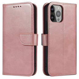 Magnetinis dėklas su atlenkimu, skirtas „iPhone 16e“ – rožinis