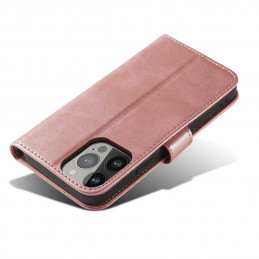 Magnetinis dėklas su atlenkimu, skirtas „iPhone 16e“ – rožinis