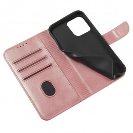 Magnetinis dėklas su atlenkimu, skirtas „iPhone 16e“ – rožinis