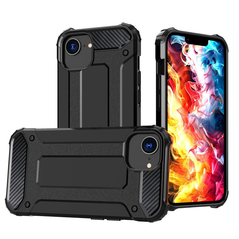 „Hybrid Armor“ dėklas, skirtas „iPhone 16e“ – juodas