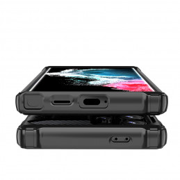 „Hybrid Armor“ dėklas, skirtas „Samsung Galaxy S25 Edge“ – mėlynas