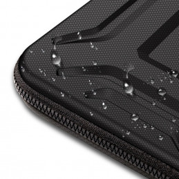 „Tech-Protect Kevlar Pro“ nešiojamojo kompiuterio dėklas, skirtas 15–16 colių įstrižainėms – juodas