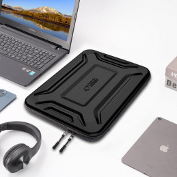„Tech-Protect Kevlar Pro“ nešiojamojo kompiuterio dėklas, skirtas 15–16 colių įstrižainėms – juodas