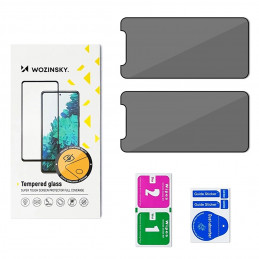 „Wozinsky Privacy Glass“ grūdintas stiklas, skirtas „Xiaomi POCO M7“, 2 vnt. pakuotėje